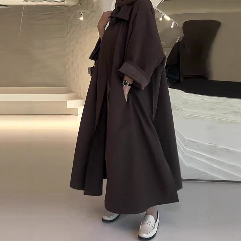 Trendy shirt dress for women with long sleeves and elegant cut Lune London
