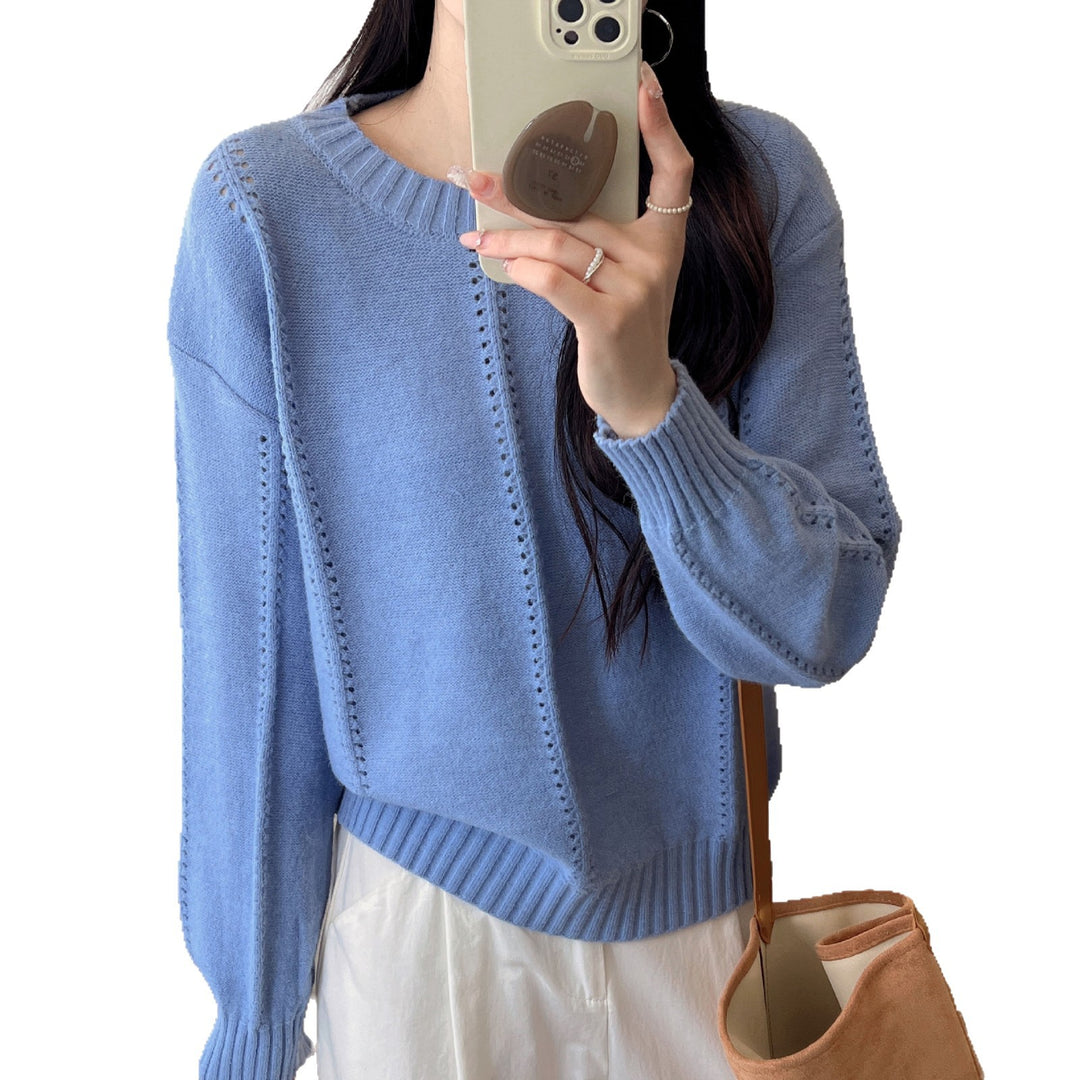 Pull en maille épaisse pour femmes avec une silhouette féminine et un design texturé Chic & Stil
