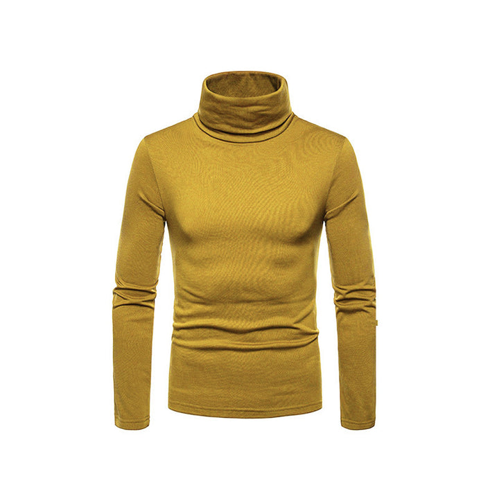 Trendy turtleneck sweater for men in fine knit Lune London