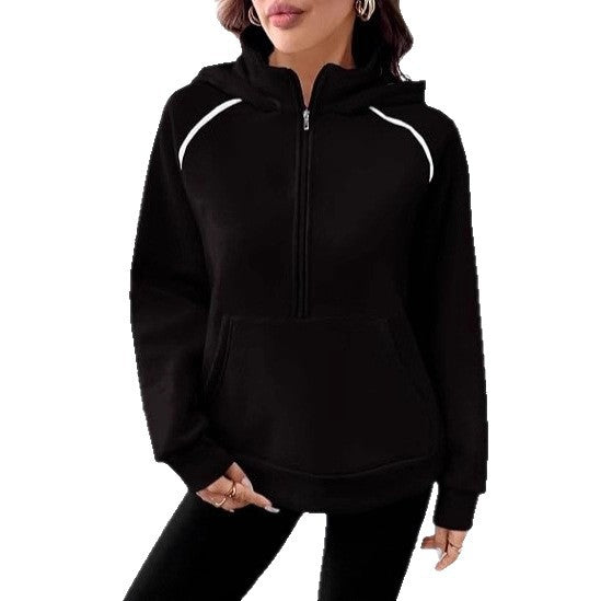 Pull à capuche de sport pour femmes avec cordon Chic & Stil