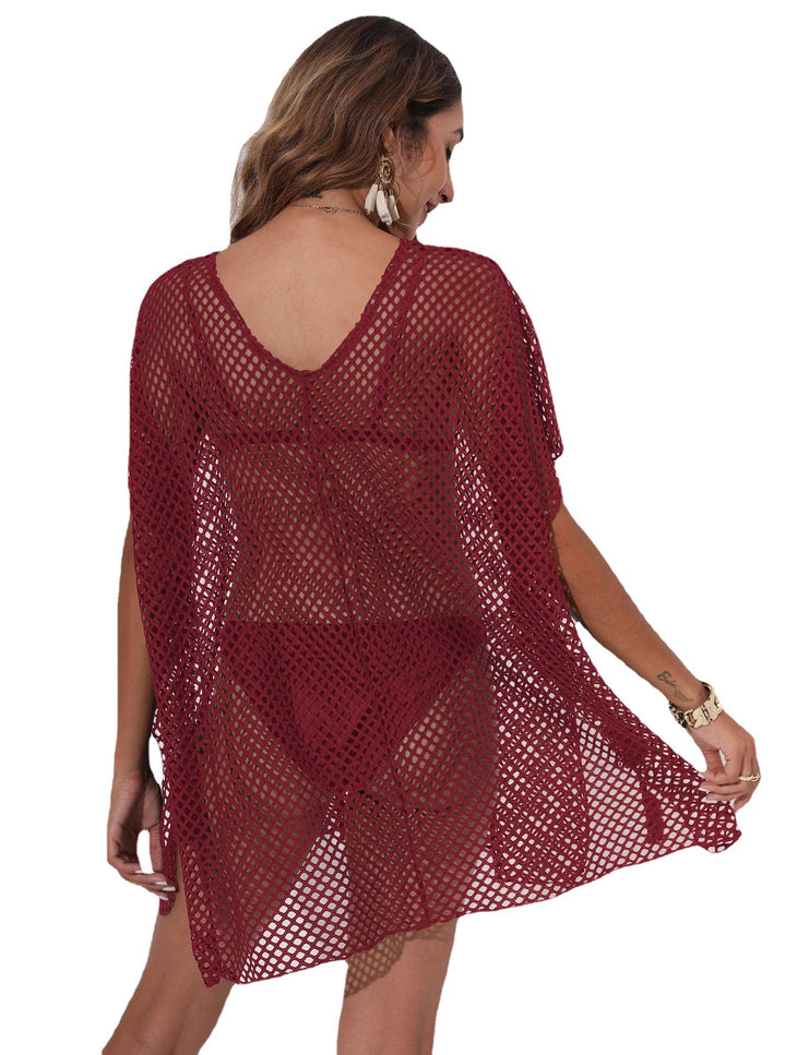Ladies Light Mesh Bathrobe Tunic Lune London