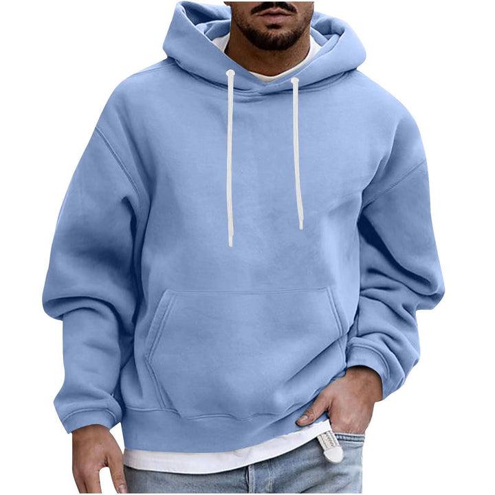 Hooded sweatshirt for men with an oversized cut and practical kangaroo pockets Lune London
