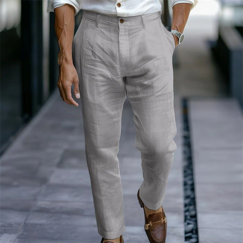 Elegant chinos for men with a slim fit Lune London