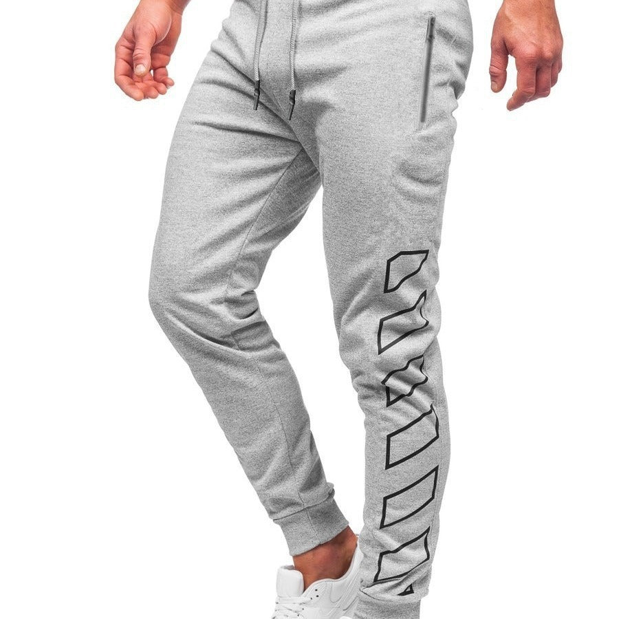 Functional sports pants for men with zippered pockets on the sides and a modern design Lune London