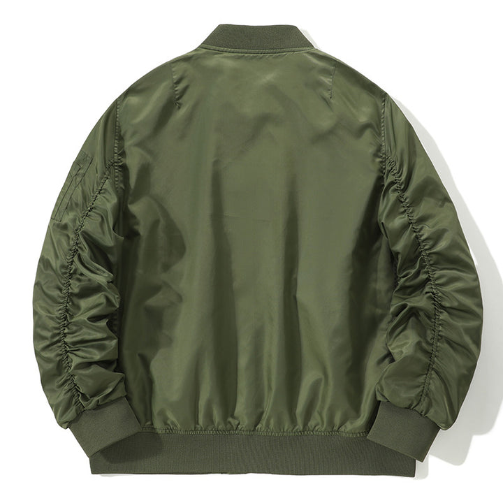 Modern bomber jacket for men with functional pockets Lune London