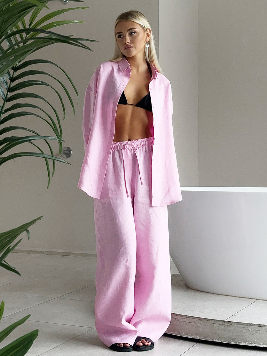 Chic and Style casual linen set for women