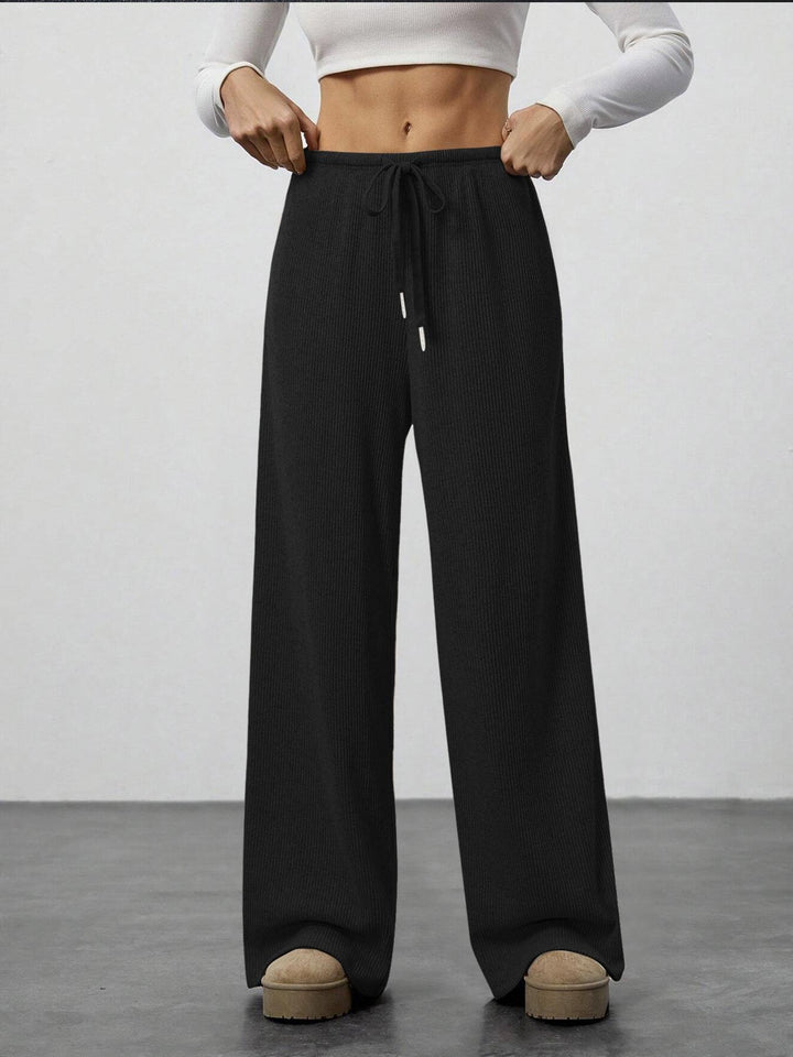 Pantalon en tricot ample pour femmes Chic & Stil