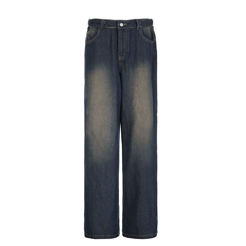 Ladies high waisted relaxed fit jeans Lune London