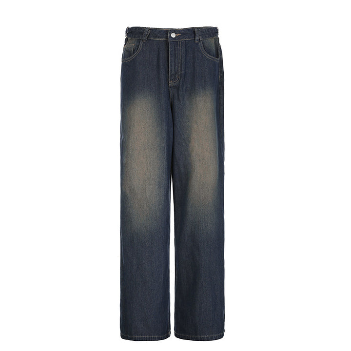 Ladies high waisted relaxed fit jeans Lune London