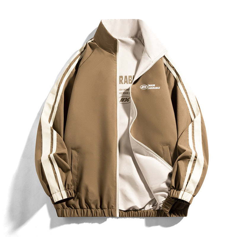 Sporty transitional jacket for men with retro style Lune London