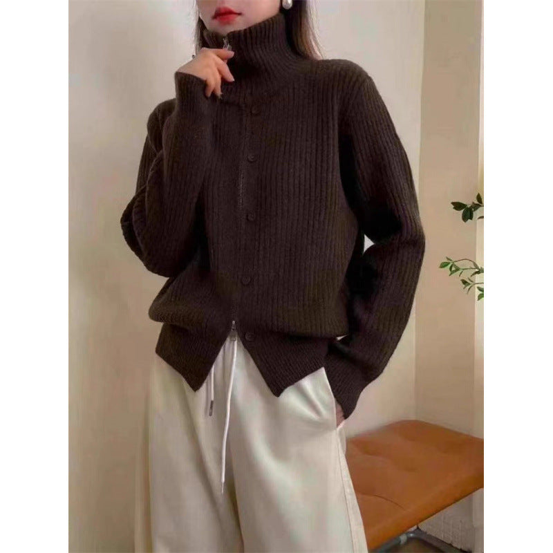 Pull en maille côtelée de haute qualité pour femmes avec design élégant Chic & Stil
