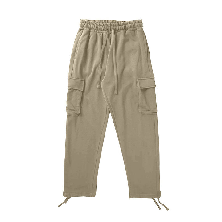 Men's cargo joggers with elastic waistband and practical side pockets Lune London