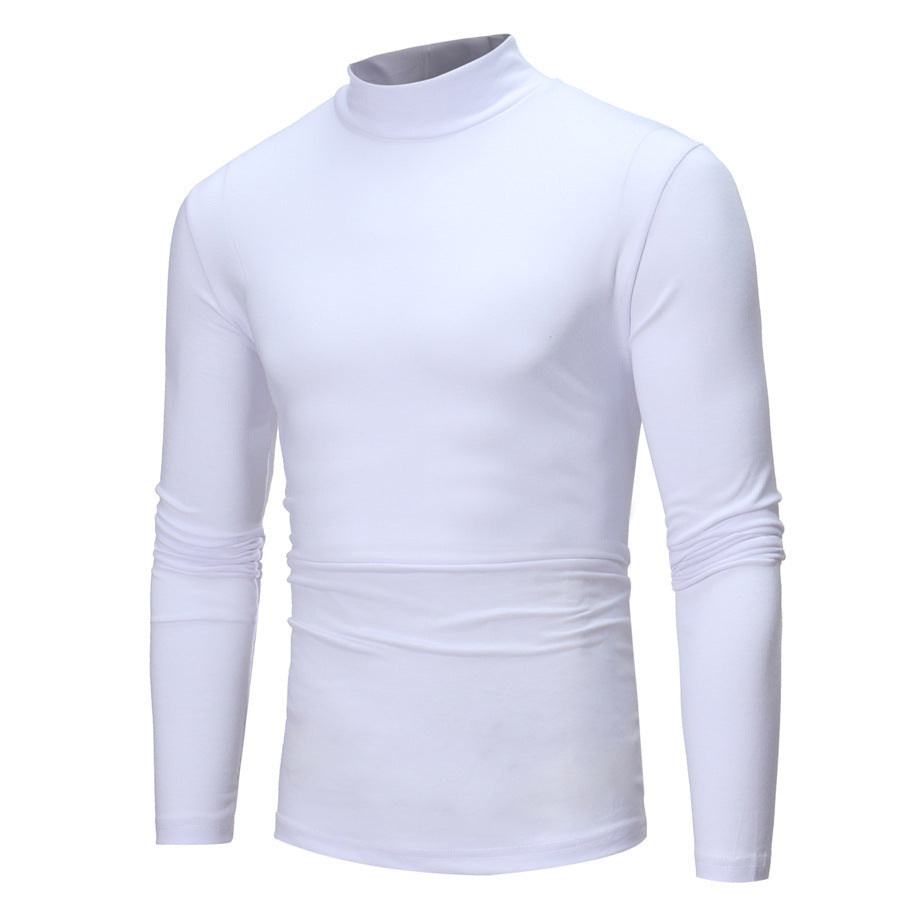 Men's Elegant Turtleneck T-Shirt Made Of Soft Jersey Lune London