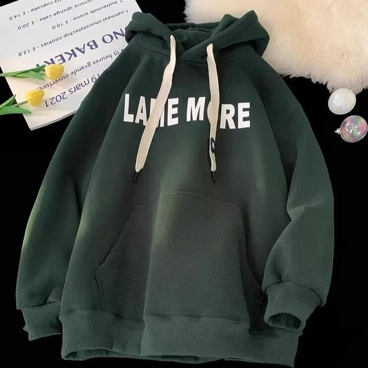 Women's hoodie with modern lettering and exclusive design Chic & Stil