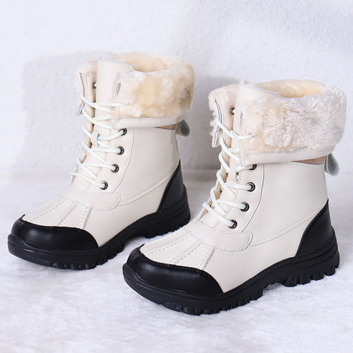 Women's winter boots lined with non-slip sole Lune London
