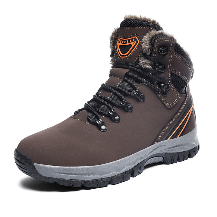 Men's winter hiking shoes with insulating lining and non-slip sole Lune London