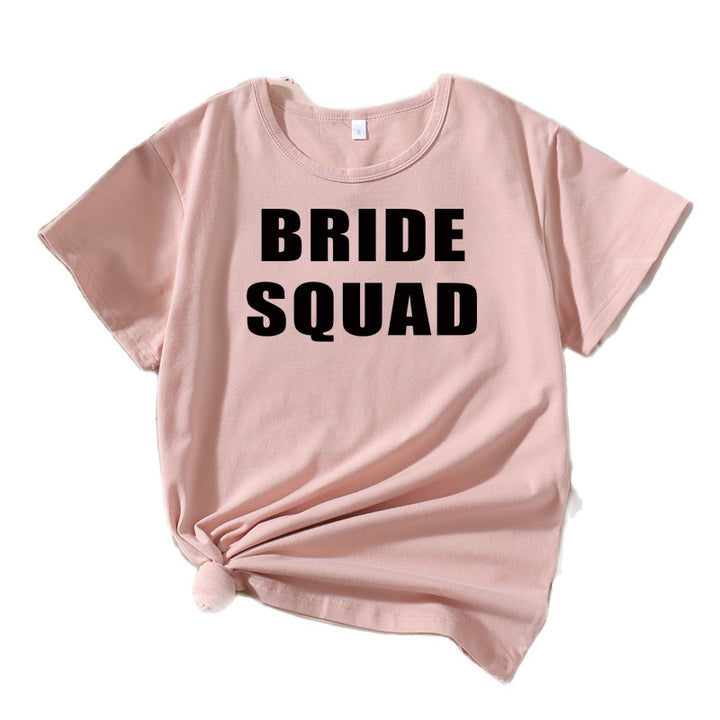 Ladies leisure bridal team T-shirt Lune London