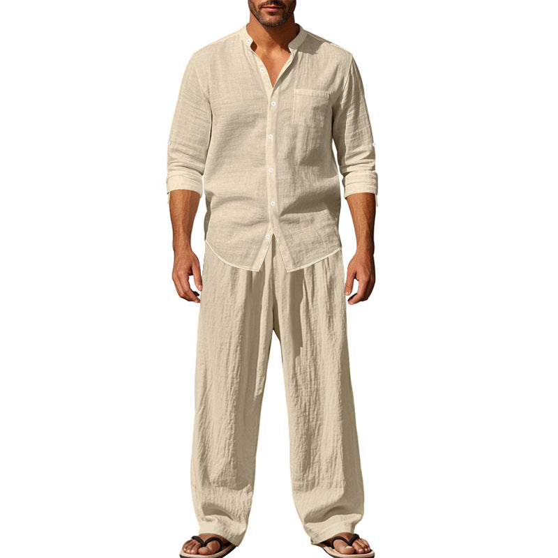Men's Airy Shirt and Pants Set Lune London