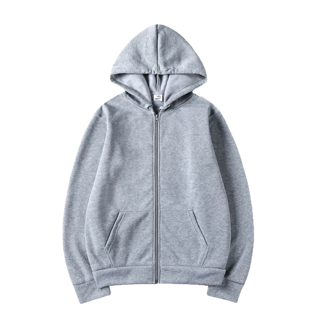 Hooded jacket for women with full zipper and practical front pockets Lune London