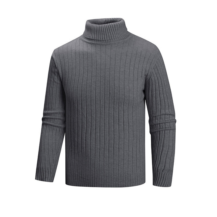 High-quality fine knit turtleneck sweater for men Lune London