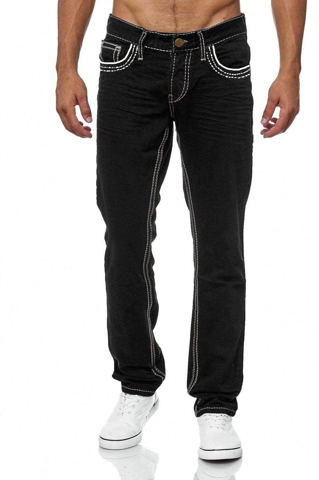 Men's Used-Style Jeans Lune London
