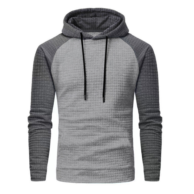 Men's hoodie with textured design and modern cut Lune London