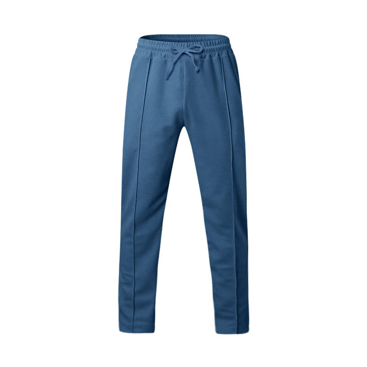 Men's sporty jogger pants with elastic waistband and functional side pockets Lune London