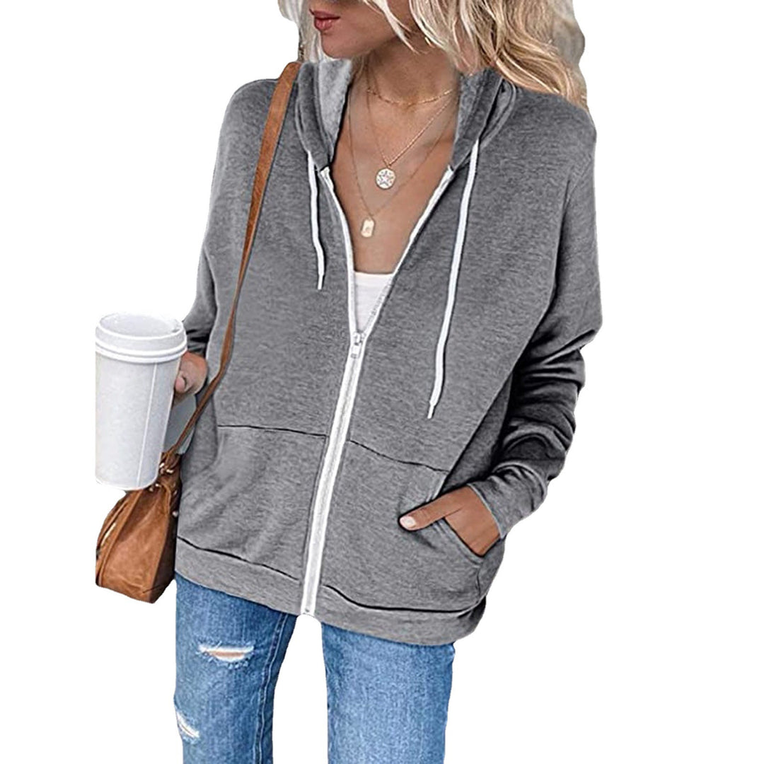 Women's hooded sweatshirt with practical pockets Lune Londonl