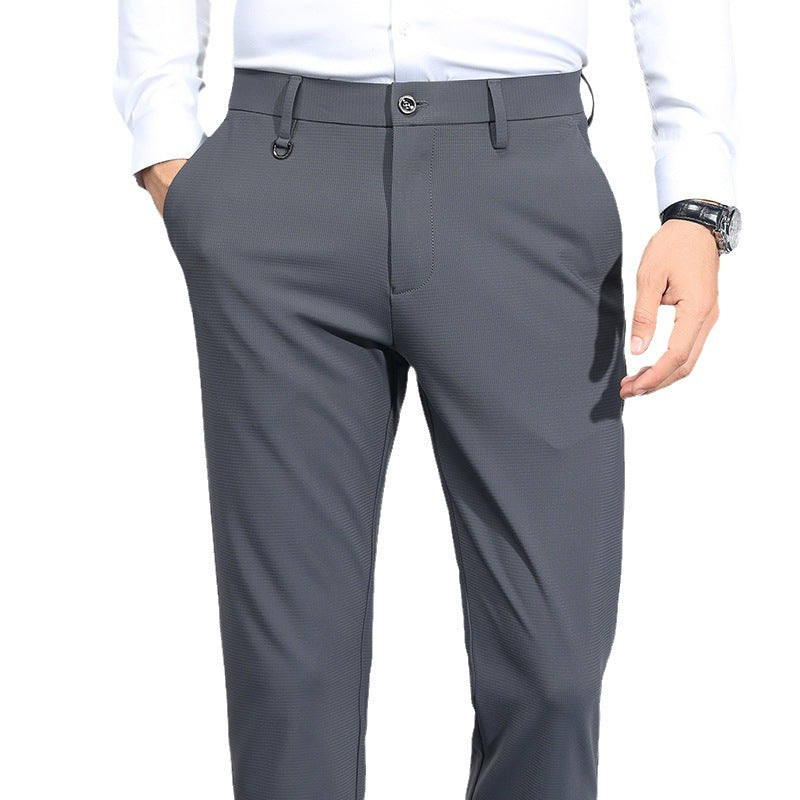 Elegant suit pants for men in breathable fabric Lune London