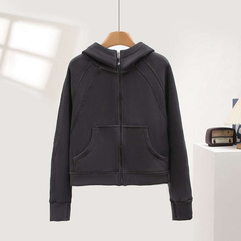 Haut zippé sportif pour femme avec doublure confortable Chic & Stil