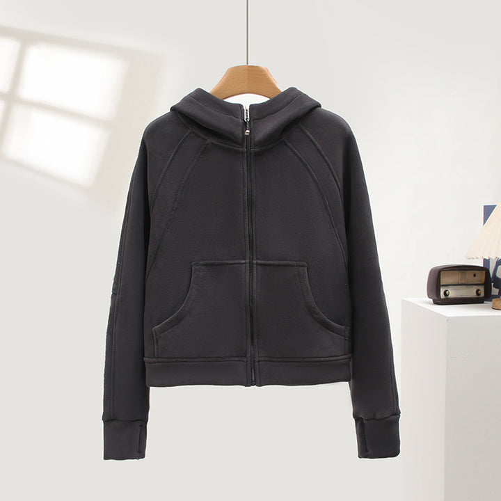 Haut zippé sportif pour femme avec doublure confortable Chic & Stil