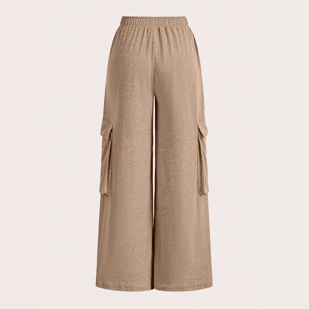 Palazzo style women's cargo pants Lune London