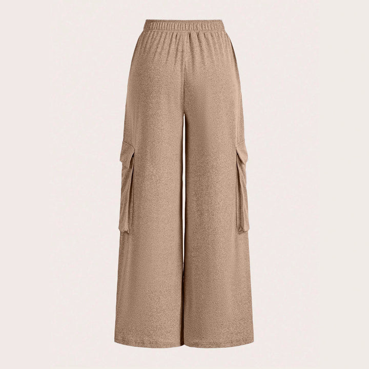 Palazzo style women's cargo pants Lune London