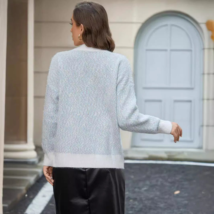 Women soft and cozy knitted jacket Lune London