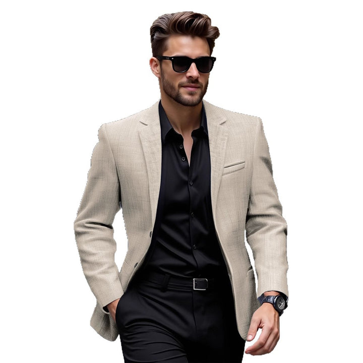 Elegant men's jacket in lightweight blend Lune London