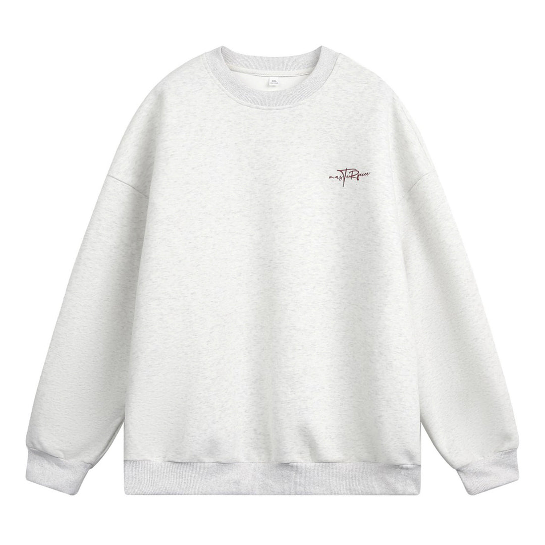 Women's casual sweatshirt made of high-quality cotton and featuring a modern print Chic & Stil