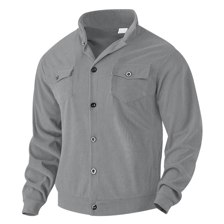Vintage style men's jacket with practical pockets and structured design Lune London