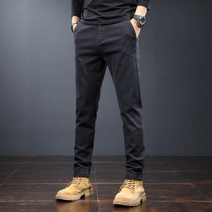Modern fit chino pants for men Lune London