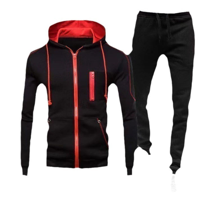 Sport suit for men with functional zip pockets and breathable fabric Lune London