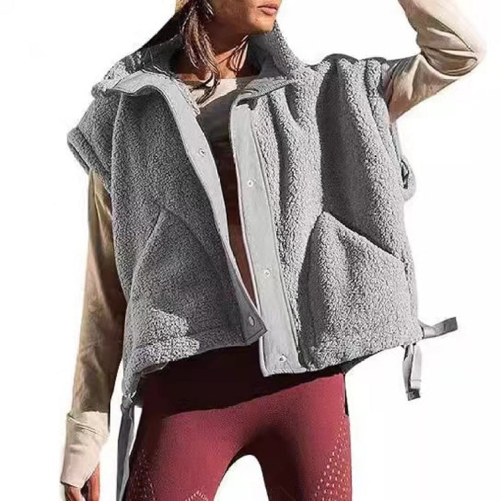 Ladies Chic Fashion Fleece Jacket