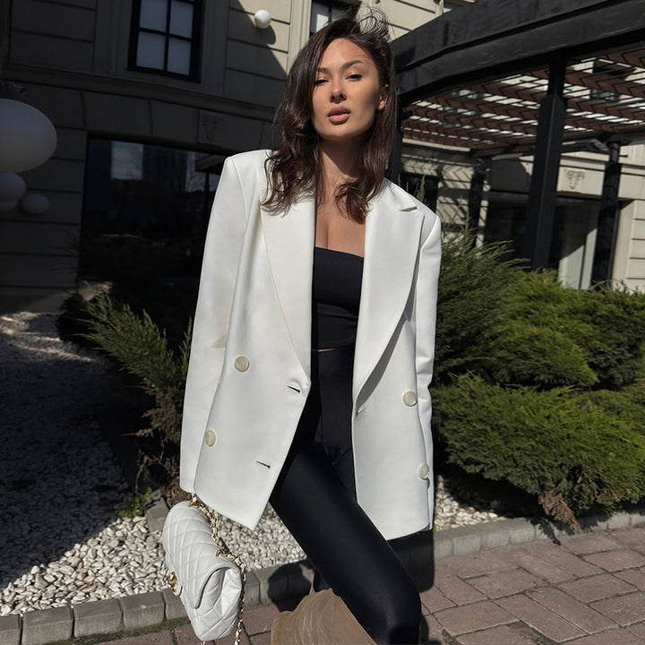Elegant oversized blazer jacket for women Lune London
