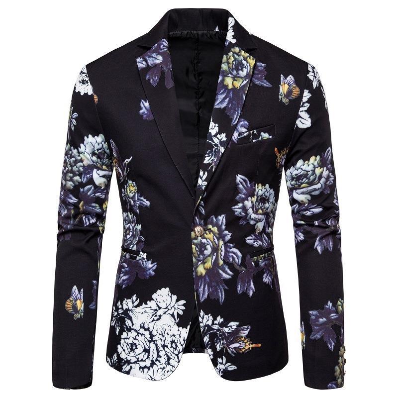 Elegant blazer for men with floral pattern Lune London