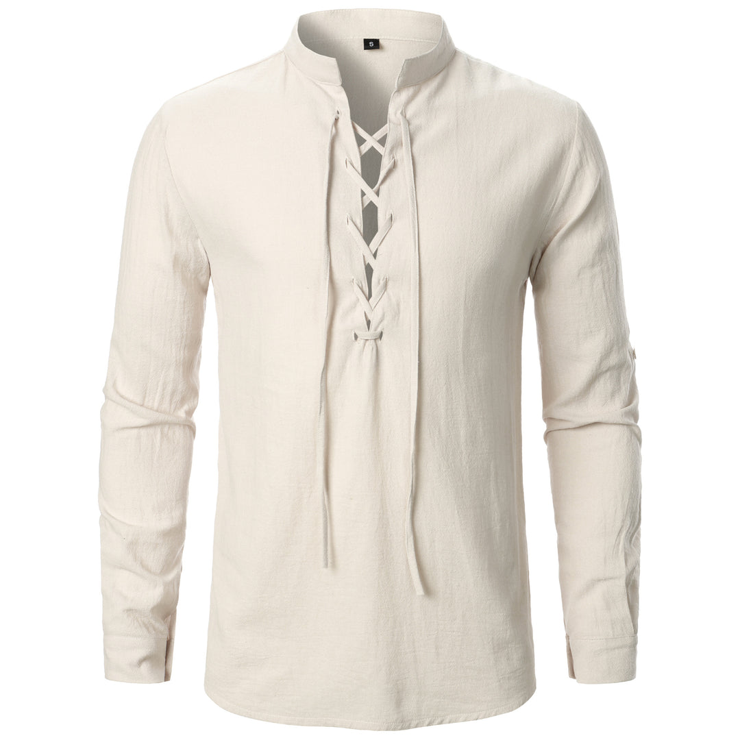 Men Long Sleeve T-shirt with Laces Lune London