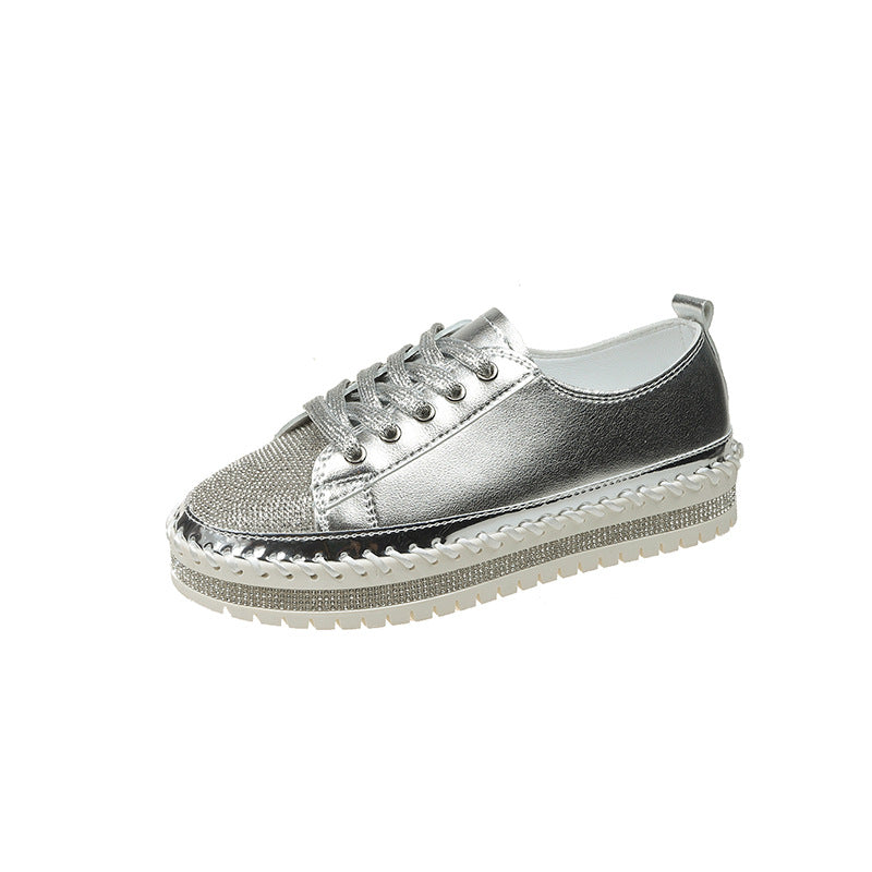 Ladies Glitter Sporty Elegant Chic Sneakers and Style