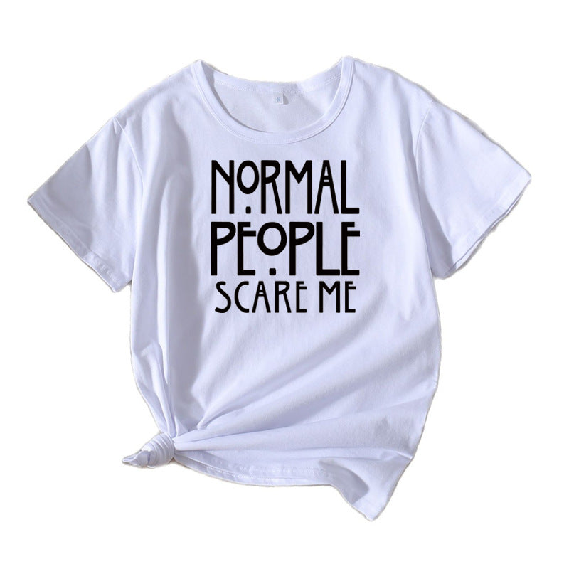 Women Graphic T-shirt Statement Casual Cut Lune London