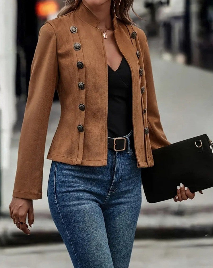 Lune London | Women's romantic blazer with unique button details
