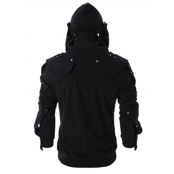 Men's Hoodie with innovative hood design and structured sleeves Lune London