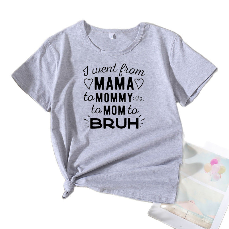 Women Graphic T-shirt Humorous Quote Lune London