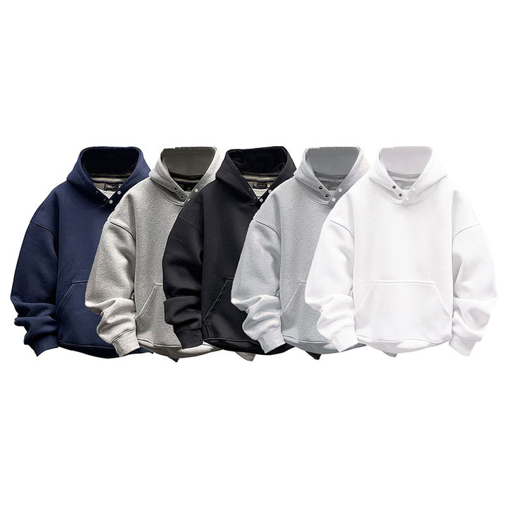 Hooded sweatshirt for women with modern cut and practical kangaroo pocket Lune London