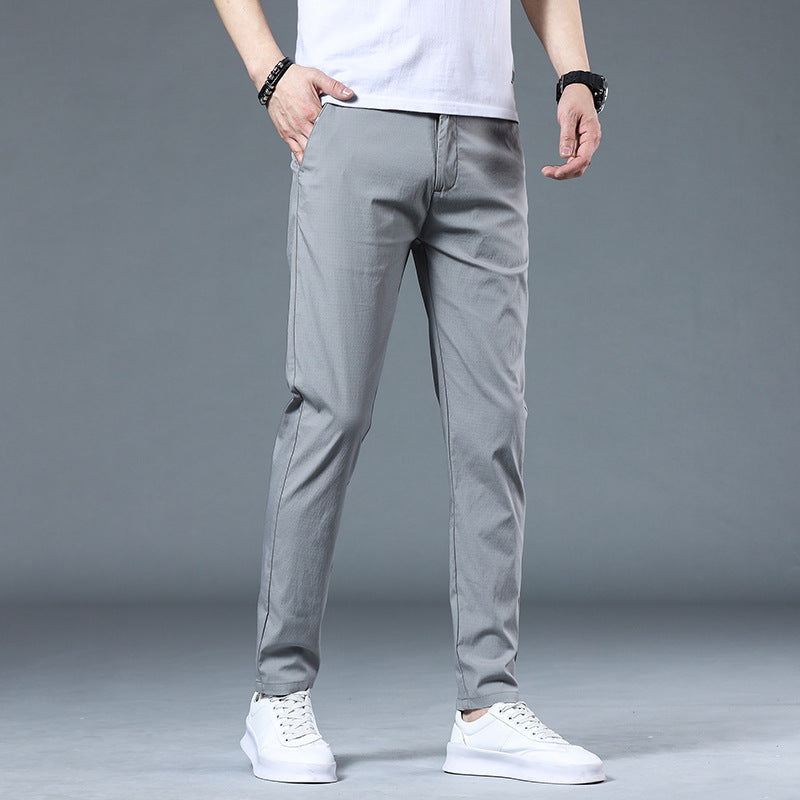 Pantalon de loisirs élastique pour hommes avec poches latérales Lune London